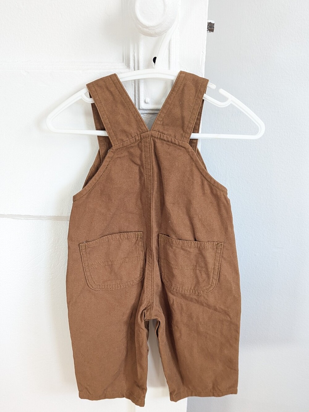 Carhartt Canvas Ruffle Overalls, 9m - Picture 3 of 4